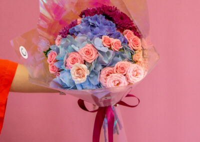 ramo mix de flores temporada